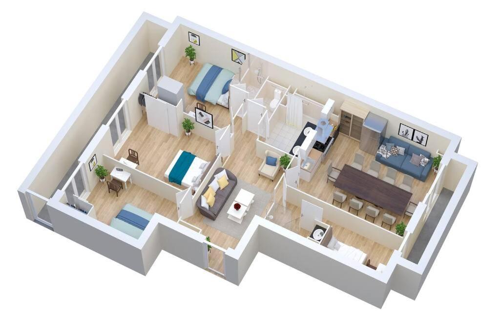Apartment Climatise Gare Stcharles 4 Grand Balcon / Experience-immo *